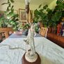 Vintage Italian lamp female figure Image 5
