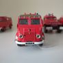 4 Vintage Diecast Fire Engine Models Image 7