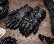Luxury Genuine Leather Motorcycle Gloves Touring, Street & Adventure Protective Gloves