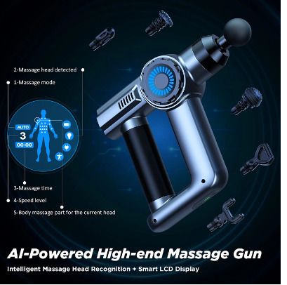 BRAND NEW Massage Gun 16mm Deep Tissue Muscle Massager Pain Relief
