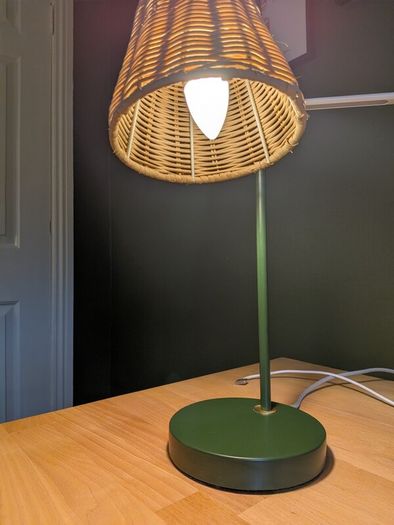 Rattan Desk Lamp