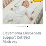 cot matress clever mama Image 2