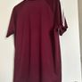Adidas burgundy T Shirt Image 3
