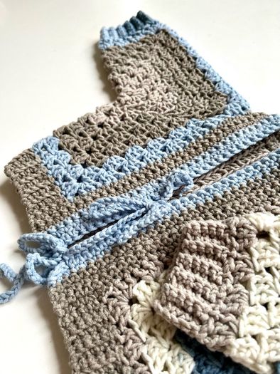 Baby Cardigan 3-6 m/o Handmade Crochet