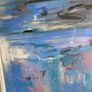 Large Framed Original Seascape by Artist Irish Art Original Art Abstract Art Image 5