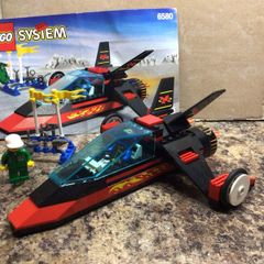 Lego system - Lego set no 6580 - land jet 7 - full and complete