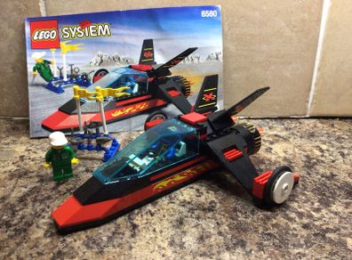 Lego system - Lego set no 6580 - land jet 7 - full and complete