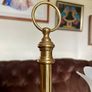 Vintage Repro Double Arm Student Library Desk Lamp Brass Finish 1970s Image 5
