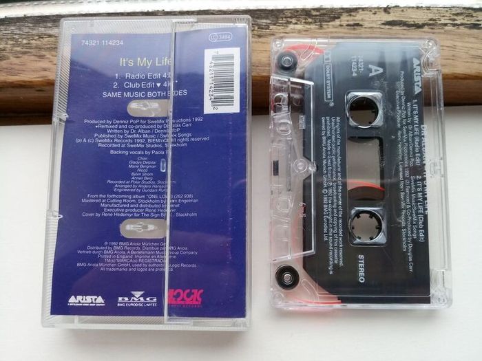 Dr Alban - Its My Life - Caassette Tape