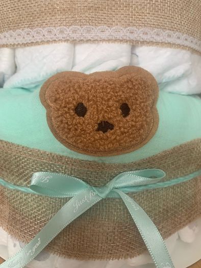Premium Nappy Cakes for Baby shower gift or new parents.