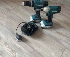makita impact driver  and screwdriver drill set