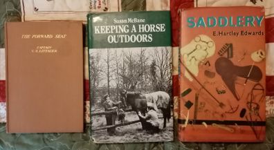 Three Vintage Horsemanship Books