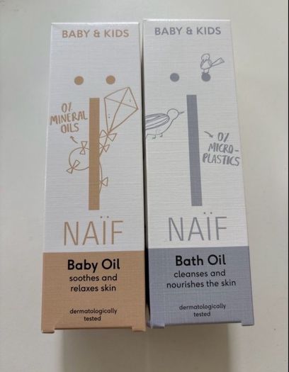 Baby bath oil