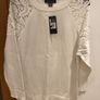 Cream Jumper lace insert BNWT Image 4