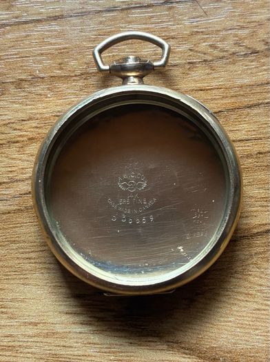 14k 585 solid gold pocket watch case 11.68g