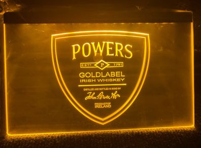 Powers whiskey Neon Light 1