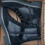 river island black leather boots size 5 Image 6