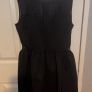 Black dress with mesh panels Image 2