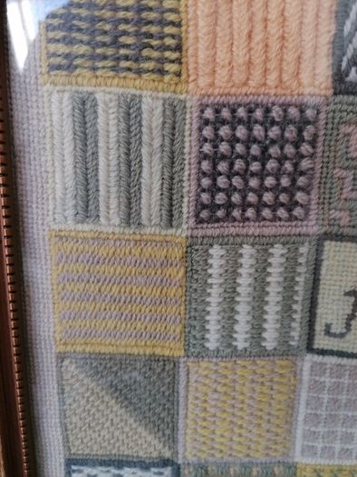 Sampler embroidery 1974