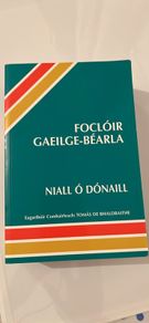 Irish - English Dictionary. Niall O Donaill. Focloir.