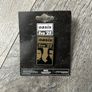 Oasis Live 25 Gold Split Faces Pin Badge Image 3