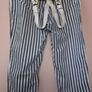vintage beautiful dungarees with braces Image 3
