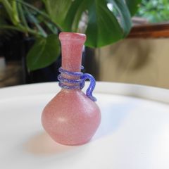 Murano Scavo Style Pink Small Pitcher