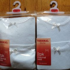 Girls thermal vests