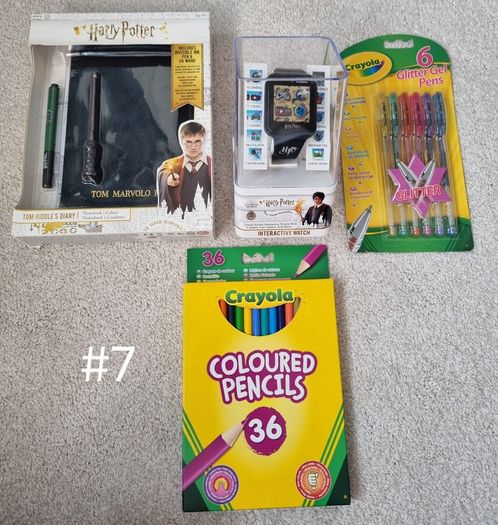 Harry Potter watch + Tom Riddle diary + Crayola