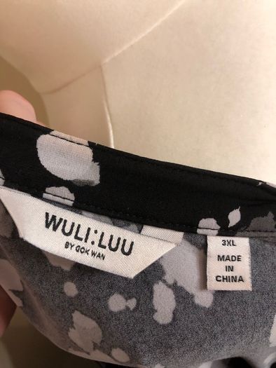 Gok Wan black/grey blouse (3XL)