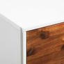 Sideboard Solid Acacia Wood 90x33.5x83 cm Image 3