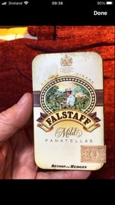 3 Vintage  "Falstaff" Cigar Tins