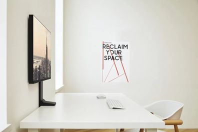 SAMSUNG Space Quad HD 32" LED Monitor - Black (Two Available)