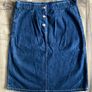 Vintage Denim Skirt Image 3
