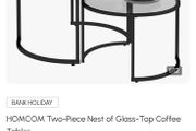 Black coffee table