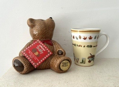 Vintage M&S Teddy Bear Money Box 1997
