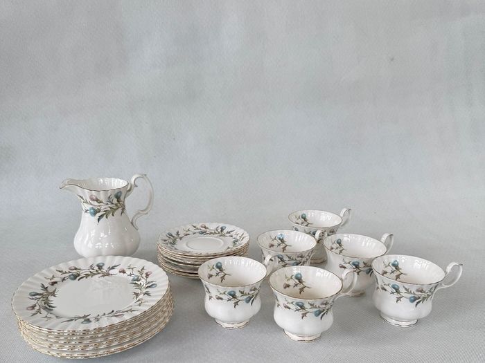 Royal Albert 'Brigadoon' Bone China Part Tea Service - 23 Pieces