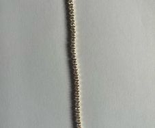 14k Cubic Zirconia tennis bracelet