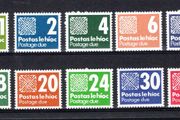1980 Ireland Fifth Issue Postage Due Stamps Mint Never Hinged (MNH)