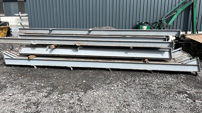 2 Steel frame portel shed