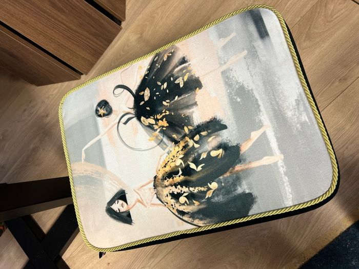Final sale! Footstool New! Hand made