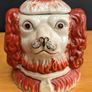 Staffordshire tobacco jar double sided collectible Image 4
