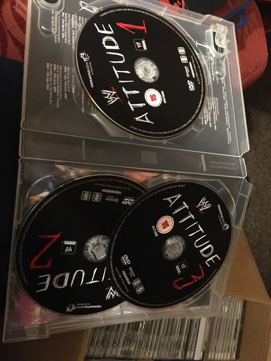 WWE - the Attitude 3 disc set