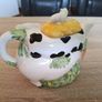 Vintage Farmhouse Ceramic Teapot Regency Fine Arts Collectible Image 6