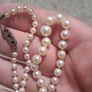 9k Gold Freshwater Graduating Pearl Necklace Image 5