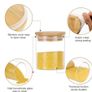 Spice Jars with Bamboo Lids Silicon Ring Air Tight Kitchen Containers for Storage Canister 10pcs Image 3