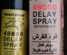 Deadly shark delay spray