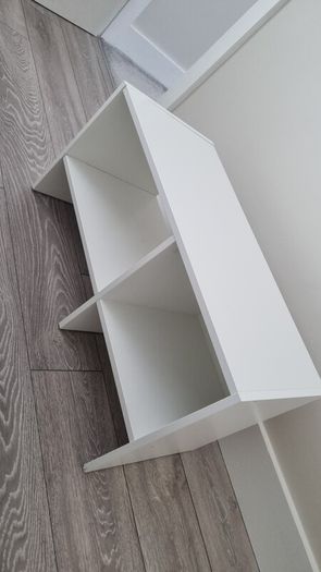White TV Bench