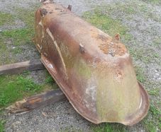 Cast iron bath