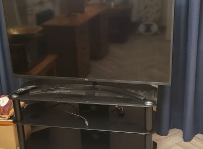 LG 50" TV with TV stand